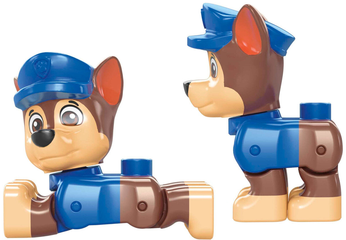 Klocki plastikowe MATTEL Mega Bloks Psi Patrol Patrolowiec Pojazd HJN73 figurki pieski