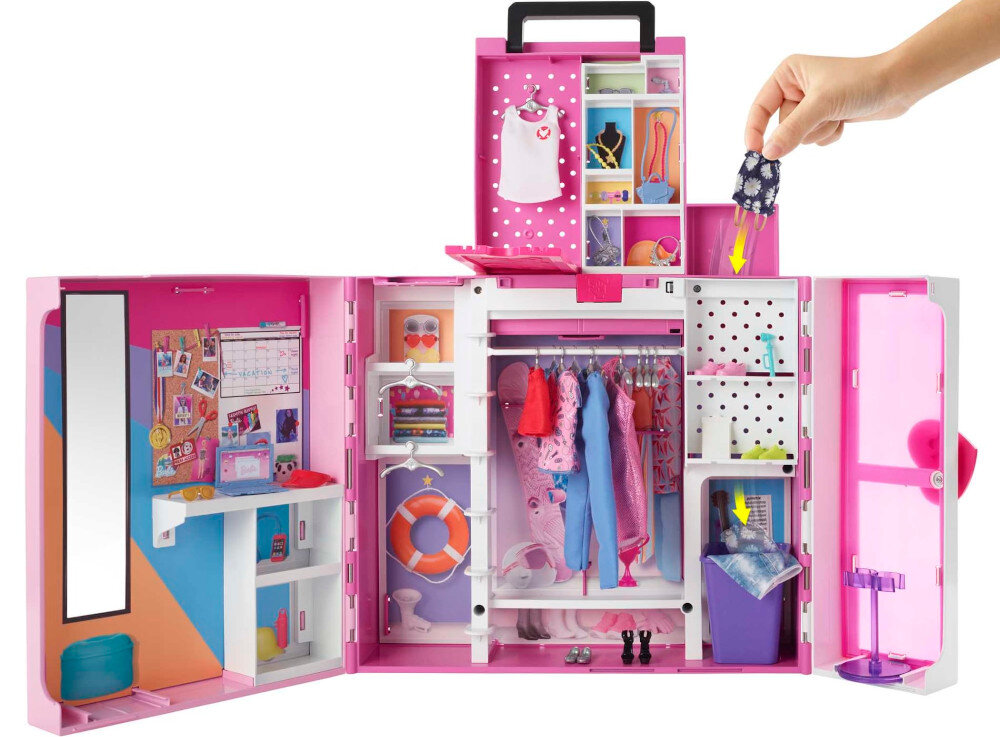 Lalka Barbie Szafa marzen HGX57 wyglad zawartosc