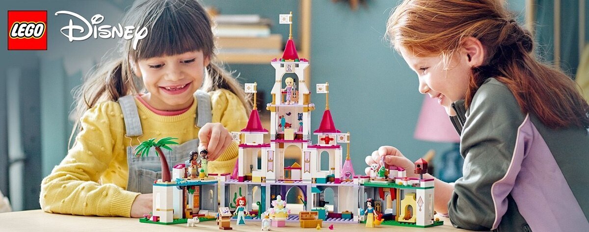 LEGO Disney Princess Замок дивовижних пригод 43205 Побудуй замок дивовижних пригод Створено, щоб стимулювати дитячу уяву