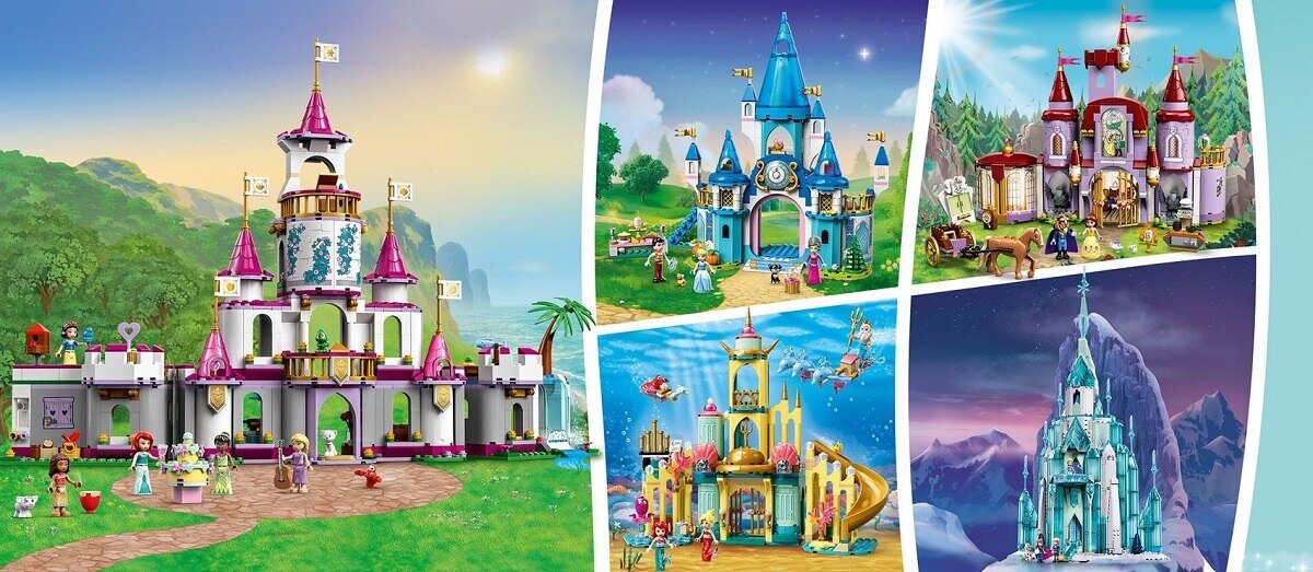 LEGO Disney Princess Замок чудових пригод 43205 Допоможіть розвинути життєві навички
