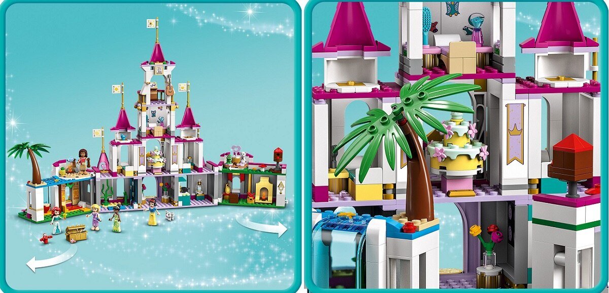Конструктор LEGO Disney Princess Замок дивовижних пригод 43205 Цікава гра