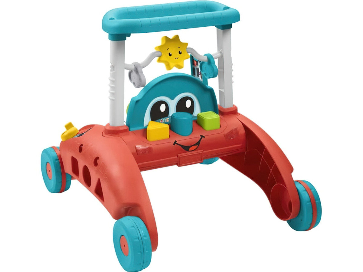 Chodzik FISHER PRICE Pchacz Małego Kierowcy HJP44 elementy zestaw