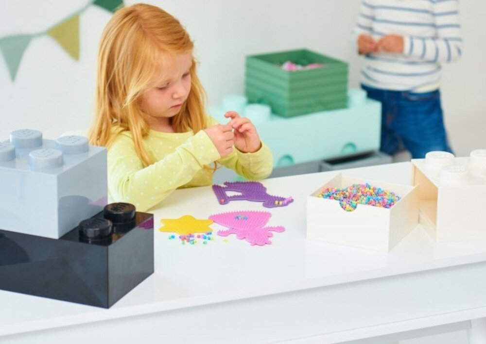 Pojemnik na LEGO z szufladka Brick 4 Czarny 40201733