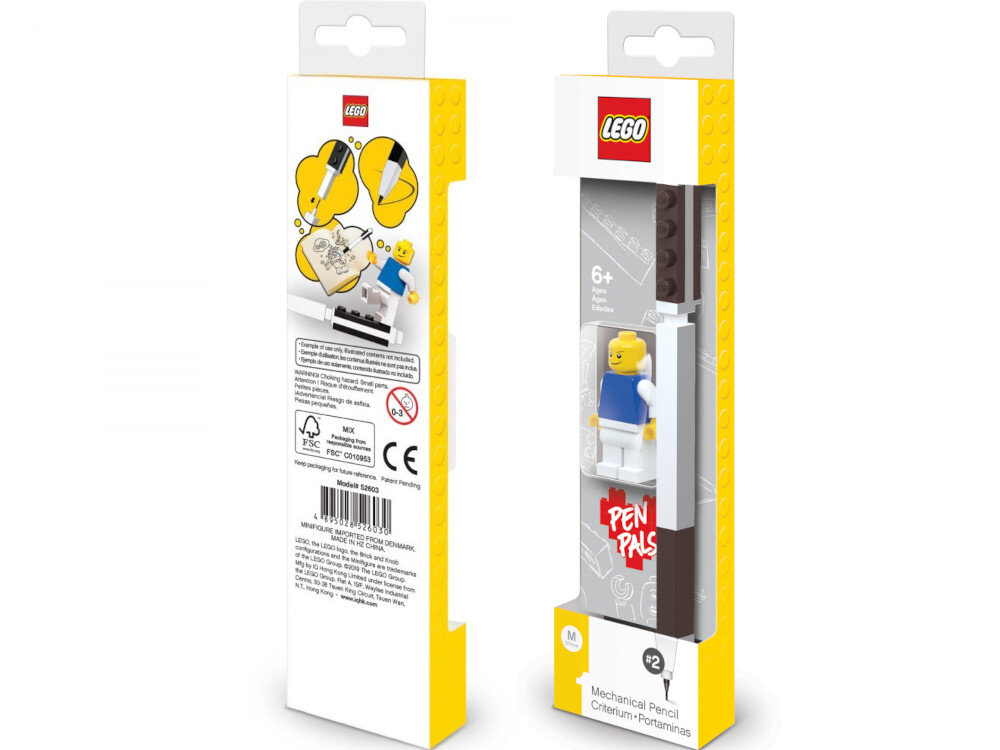Olowek LEGO Classic 52603 z minifigurka wymiary