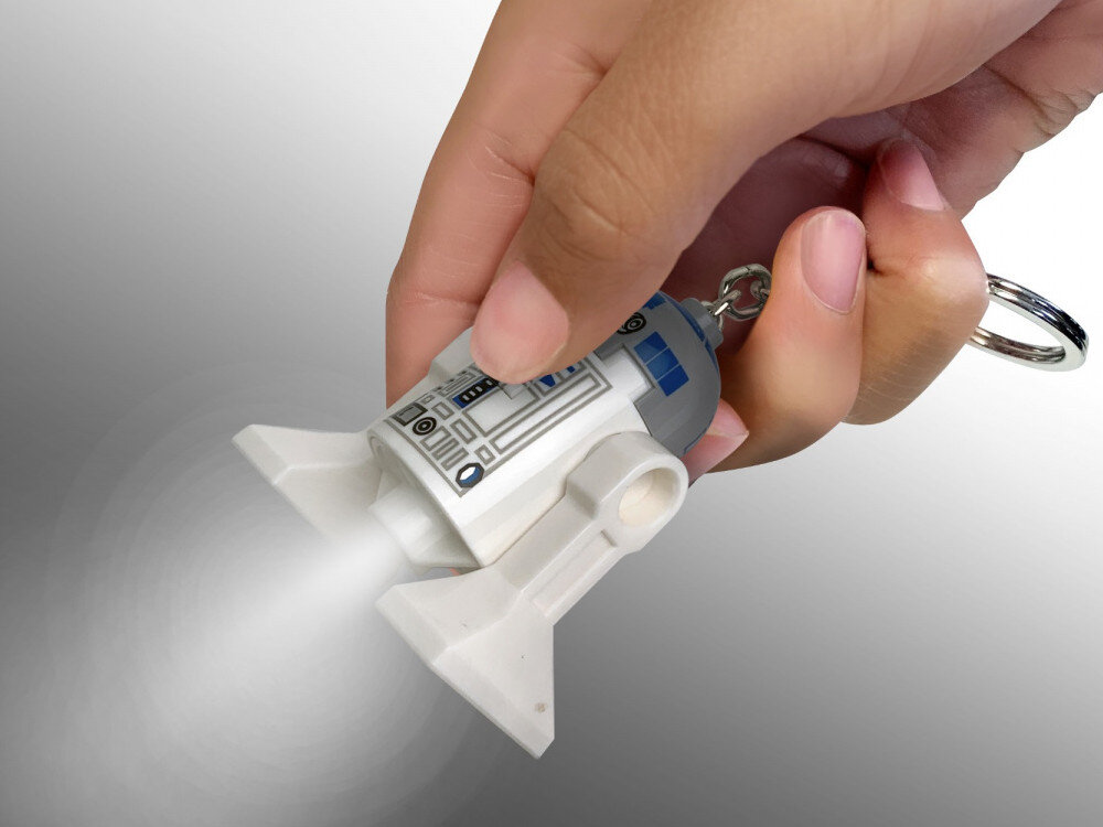 Brelok LEGO Star Wars R2D2 LGL-KE21H z latarką lancuszek diody led