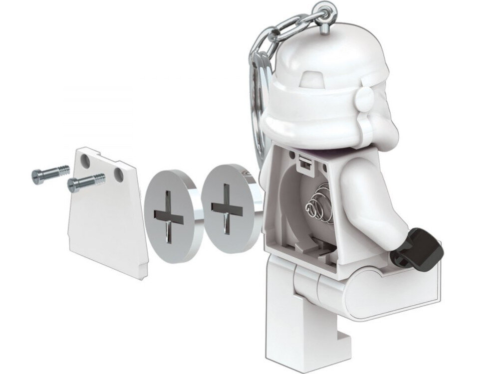 Brelok LEGO Star Wars Stormtrooper LGL-KE12H z latarką timer ustawienie