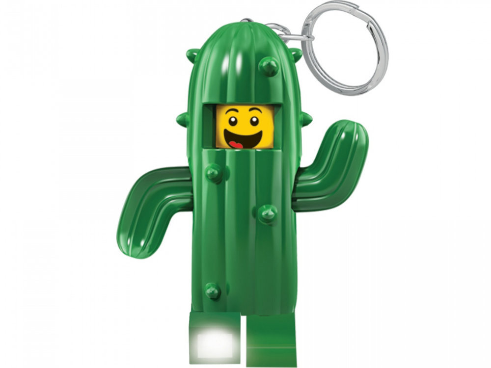 Brelok LEGO Classic Kaktus LGL-KE157 z latarką timer ustawienie