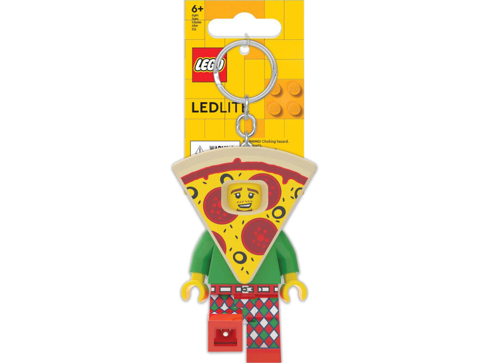 Brelok LEGO Classic Pizza LGL-KE176 z latarką wysokosc baterie