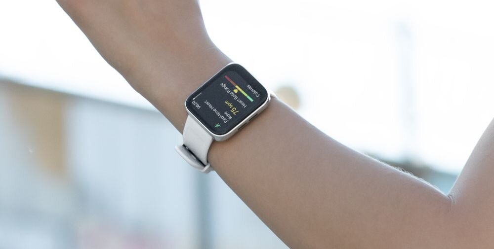 Smartwatch REALME Watch 3 ekran bateria czujniki zdrowie sport pasek ładowanie pojemność rozdzielczość łączność sterowanie krew puls rozmowy smartfon aplikacja