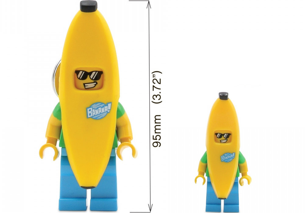 Brelok LEGO Classic Banan LGL-KE118 z latarką wysokosc baterie