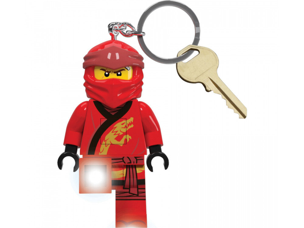 Brelok LEGO Ninjago Kai LGL-KE149H z latarką lancuszek diody led