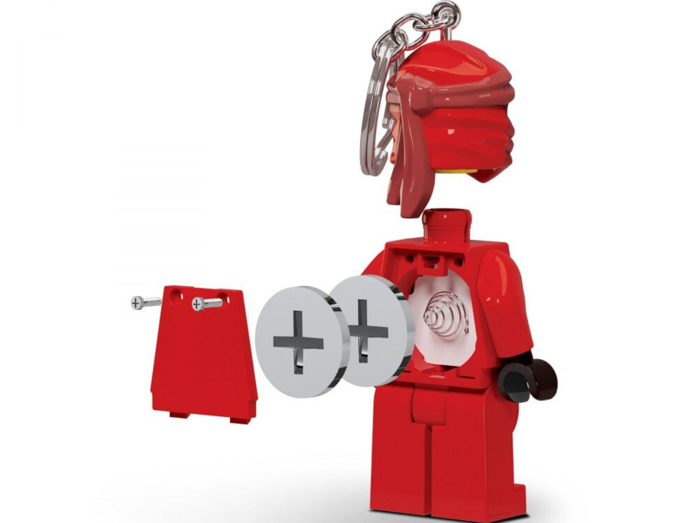 Brelok LEGO Ninjago Kai LGL-KE149H z latarką timer ustawienie