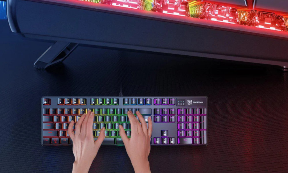Klawiatura ONIKUMA G27 RGB duża żywotność nóżki