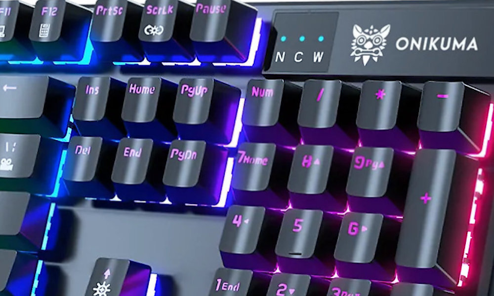 Klawiatura ONIKUMA G27 RGB klawisze funkcyjne