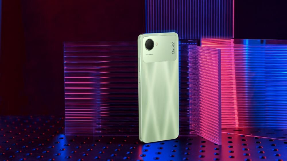 SMARTFON REALME NARZO 50I PRIME ekran bateria aparat procesor ram pamięć pojemność rozdzielczość zdjęcia filmy opis dane cechy blokady system łączność wifi bluetooth obudowa szkło odporność porty muzyka transfer sieć przekątna matryca waga czujniki