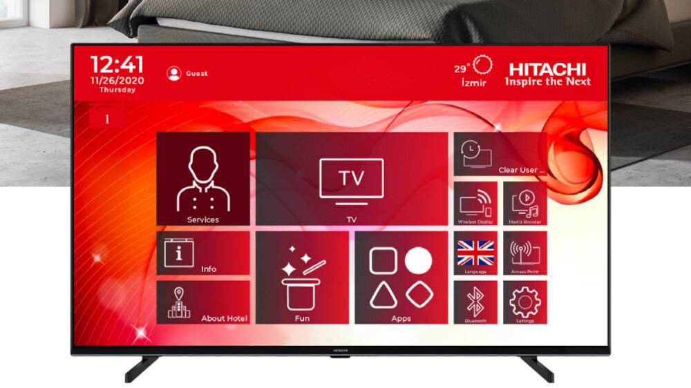 Telewizor HITACHI HBL7310 - interfejs