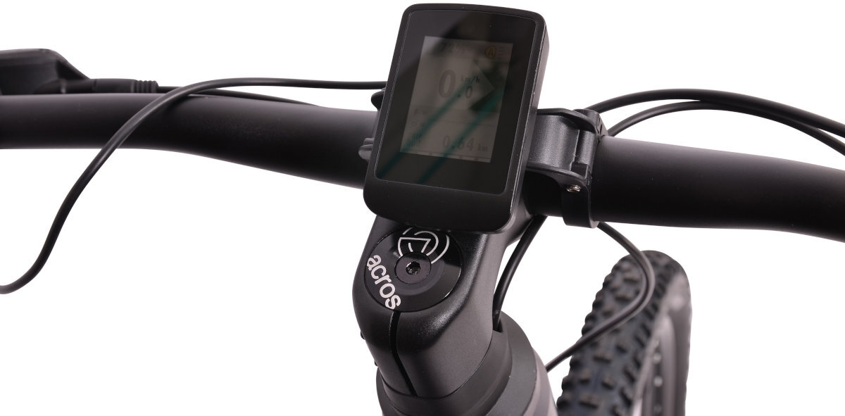 ROWER ELEKTRYCZNY MTB ATALA B-CROSS A2.2 29 ANTRACYT-CZARNY M46 18 wyswietlacz