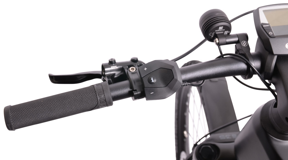 ROWER ELEKTRYCZNY TREKKING WHISTLE SPEED URBAN C8.1 29 CZARNY-ANTRACYT M48 19 kierownica