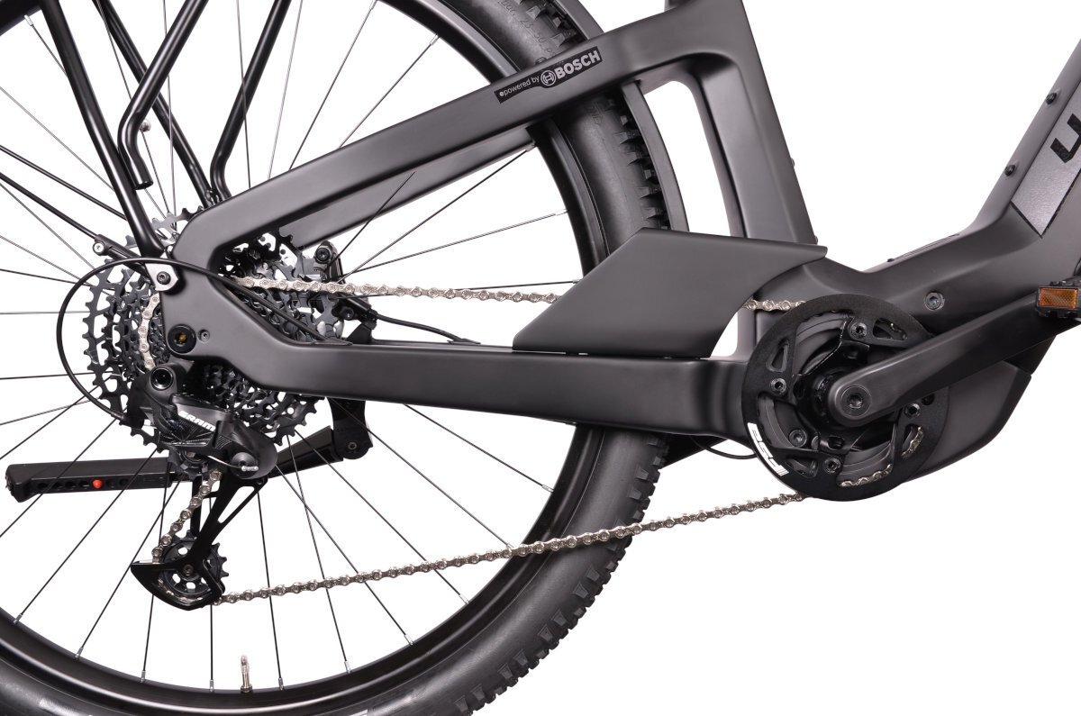 ROWER ELEKTRYCZNY TREKKING WHISTLE SPEED URBAN C8.1 29 CZARNY-ANTRACYT M48 19 przerzutki