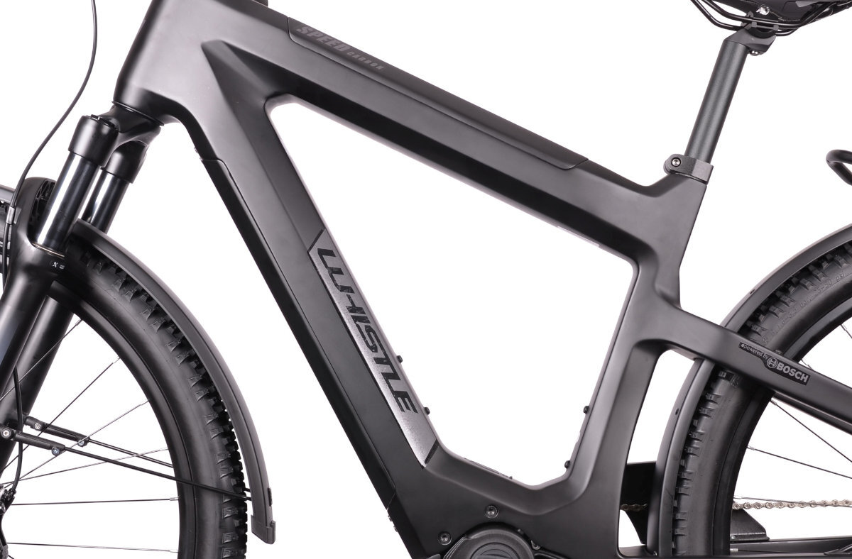 ROWER ELEKTRYCZNY TREKKING WHISTLE SPEED URBAN C8.1 29 CZARNY-ANTRACYT M48 19 rama