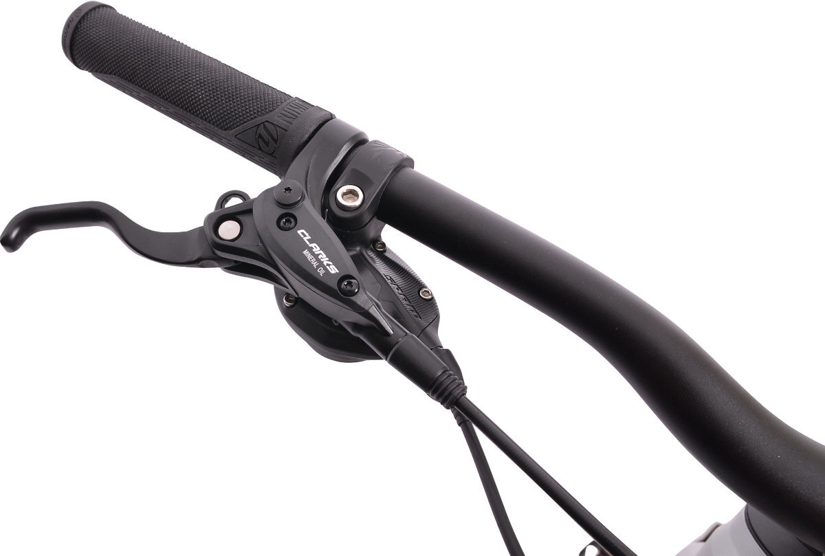 ROWER ELEKTRYCZNY MTB WHISTLE B-RACE A8.1 29 SZARO-CZERWONY M46 18