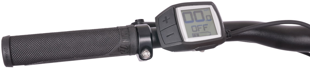 ROWER ELEKTRYCZNY MTB WHISTLE B-RACE A8.1 29 SZARO-CZERWONY M46 18 wyswietlacz