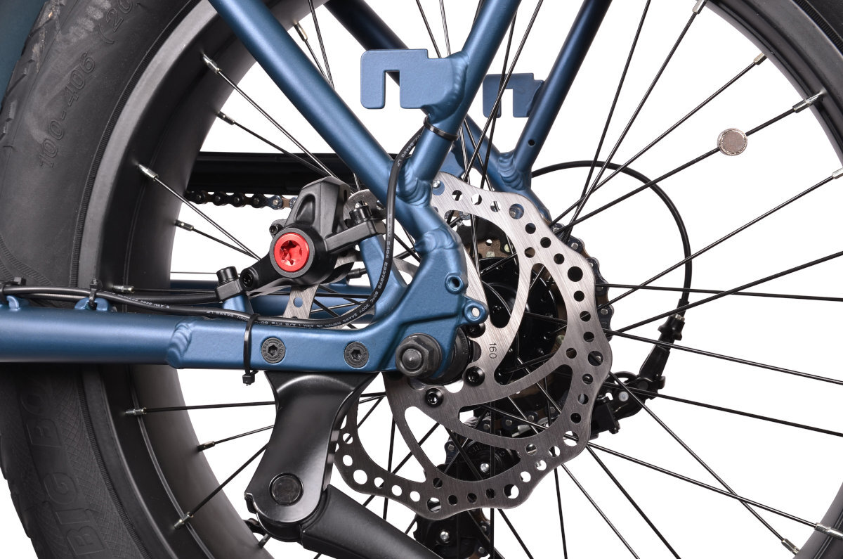 ROWER ELEKTRYCZNY FATBIKE ATALA CALIFFO 20 NIEBIESKI MAT M43 17 bogate wyposazenie zestawu