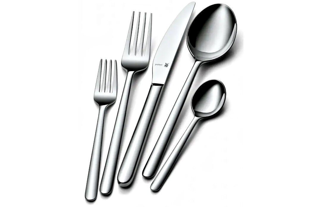 Zestaw sztuccow WMF Flame Plus 1261006341 (66 elementow) wygodne uzytkowanie czyszczenie lekkie wywazone duoblockowe