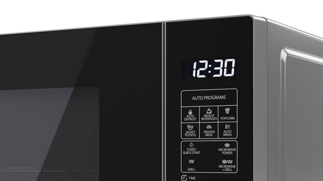 Kuchenka mikrofalowa SHARP YC-PG204AE-S 12 programow automatycznych