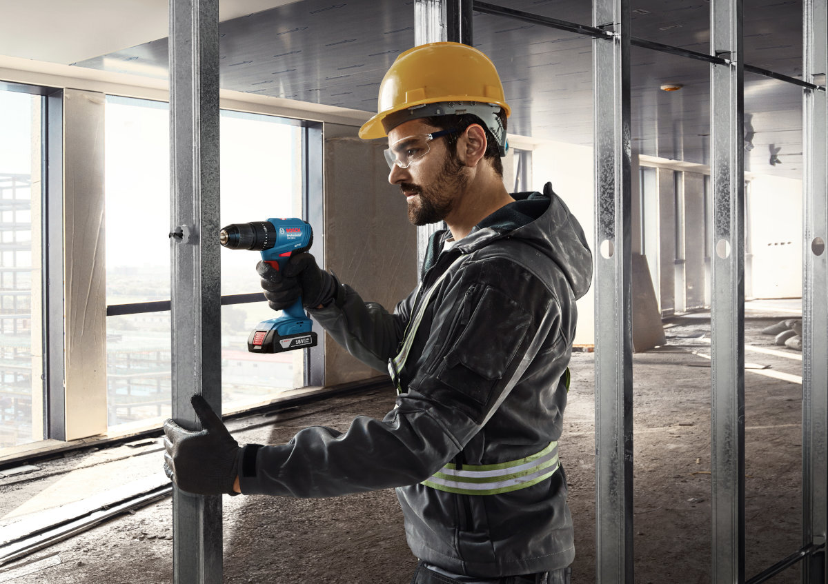 Wiertarko-wkrętarka BOSCH GSB 185-LI zawodowca rzemieślnik przyciski Kikback Control