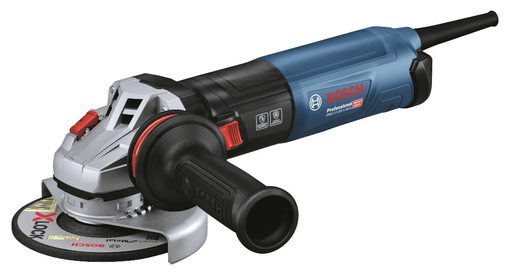 Szlifierka kątowa BOSCH GWS 17-125 S INOX 06017D0500 do przecinania szlifowania bardzo wydajna niski poziom wibracji wysoki komfort pracy silnik elektryczny moc 1700 W