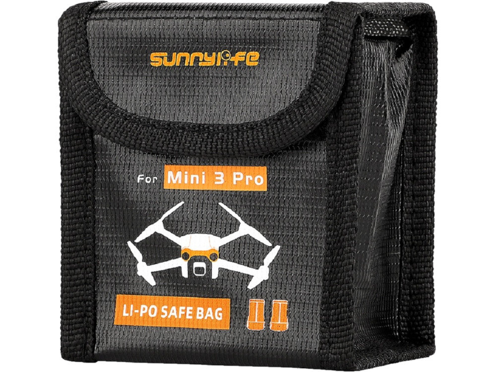 Futerał na baterie SUNNYLIFE MM3-DC385-2 do DJI Mini 3 Pro opakowanie dokumentacja