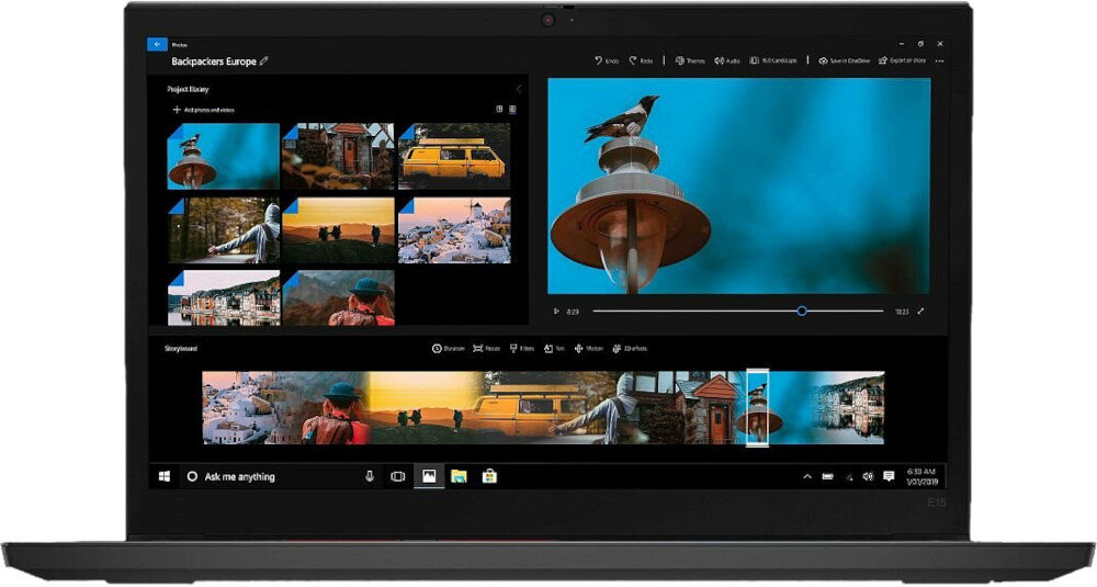 Laptop LENOVO ThinkPad E15 wyświetlacz rozdzielczość ekran