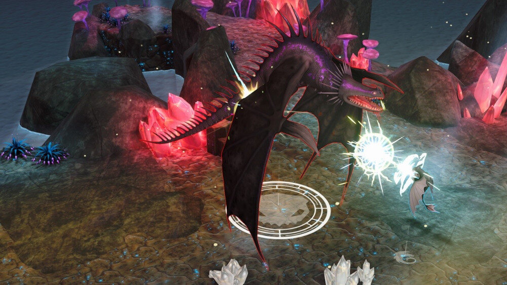 Jeźdźcy Smoków: Legendy Dziewięciu Światów Gra ocalenie ognista przygoda smok przestworza