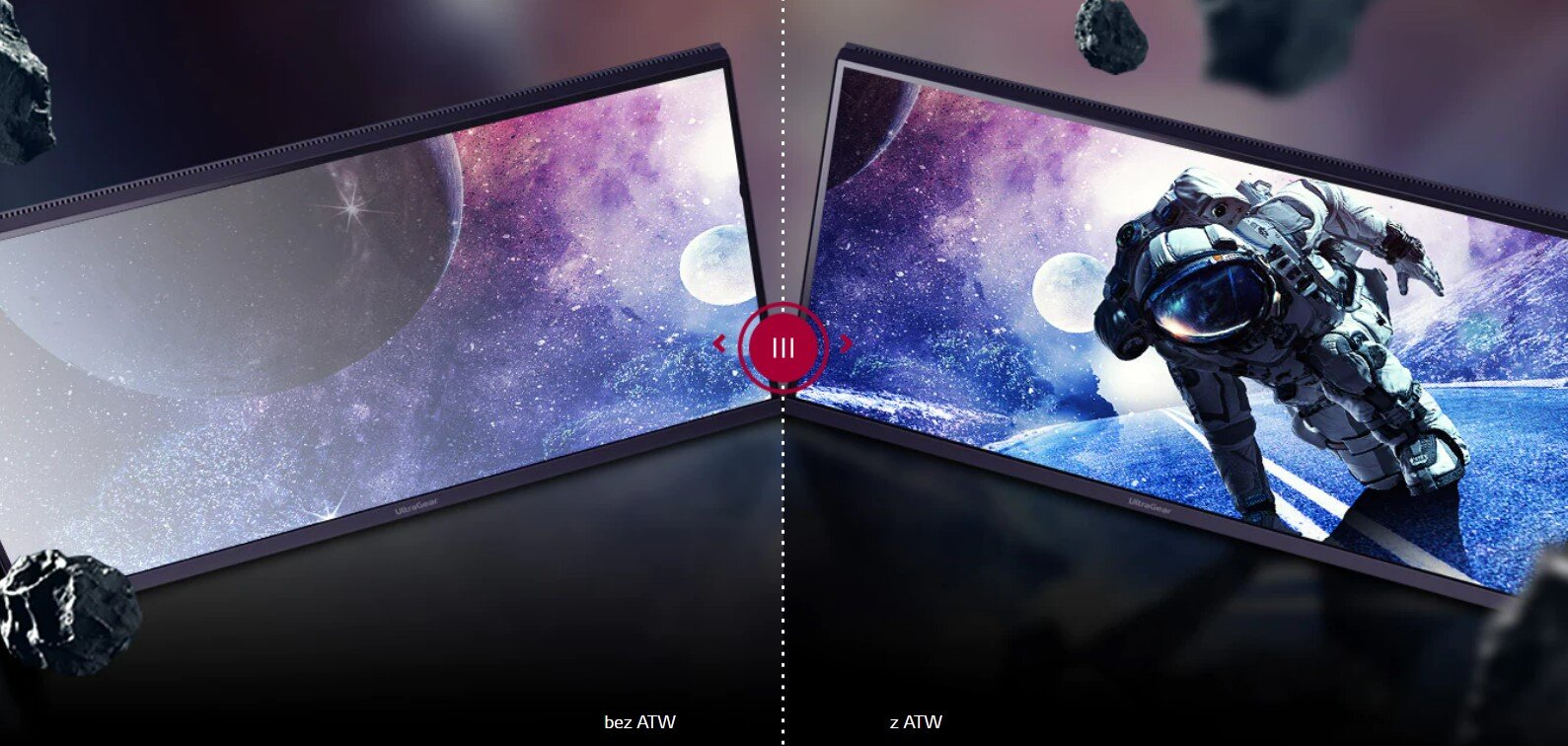 MONITOR LED LG 32 32GQ950 szerokie katy widzenia