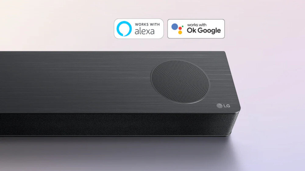 Soundbar LG S80QY  - sterowanie głosowe