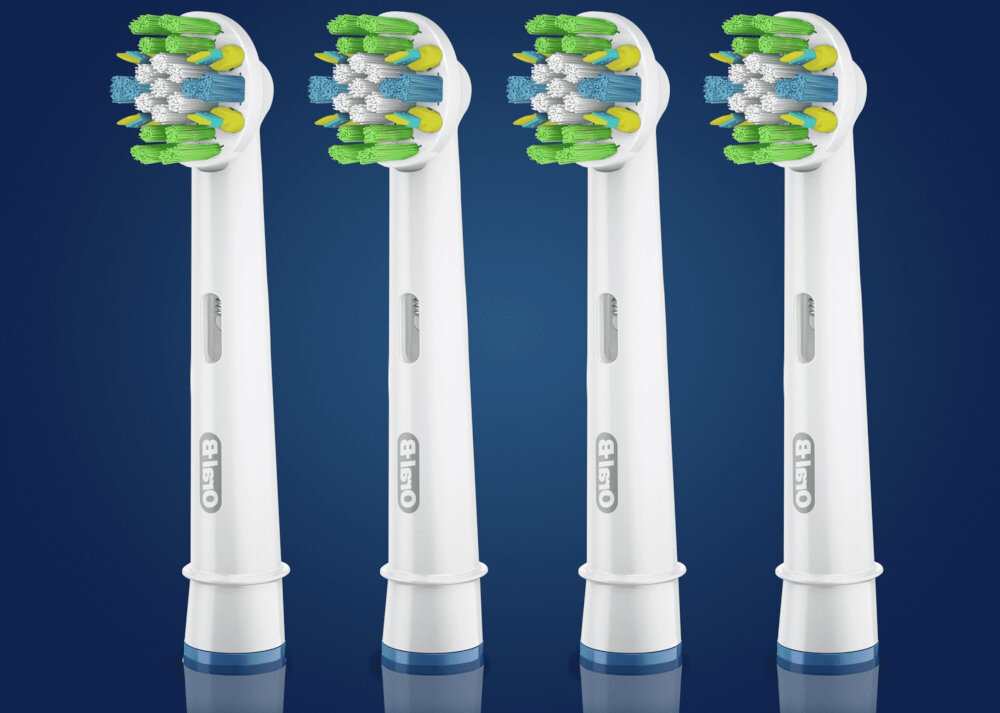 Końcówka szczoteczki ORAL-B Floss Action EB25-2 (4 sztuki) (Dokładna higiena jamy ustnej) skuteczna częstotliwość żytkowanie zalecenia czas higiena