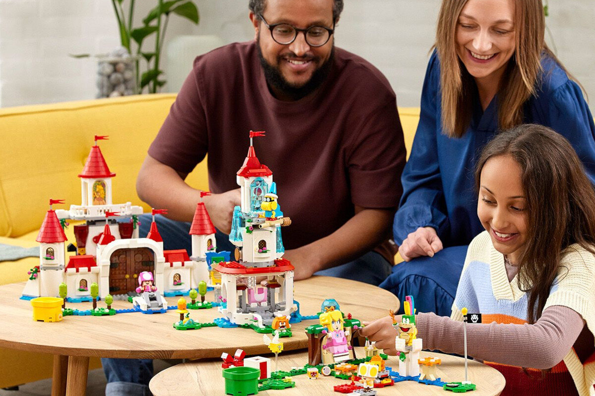 LEGO Super Mario Przygody z Peach - zestaw startowy 71403 mozliwosc rozbudowy