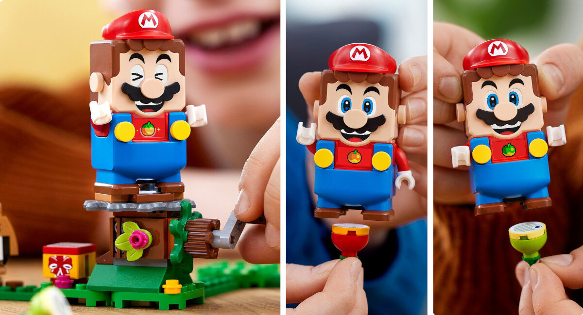 LEGO Super Mario Dom prezentów Yoshiego — zestaw rozszerzajacy 71406 owoce