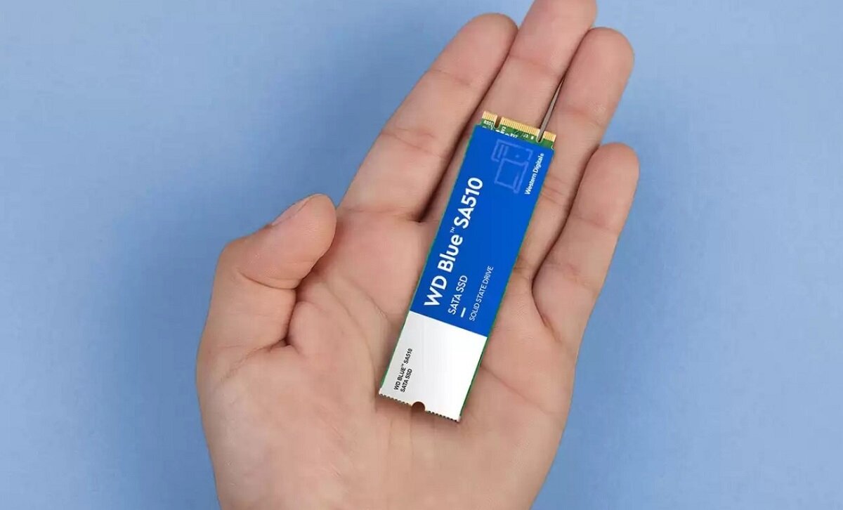 Dysk WD Blue SA510 Wymiary waga kolor pojemność niezawodność trwałość prędkość odczytu prędkość zapisu