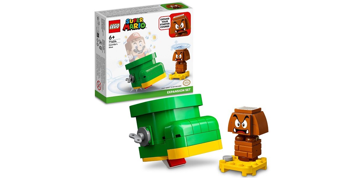 LEGO Super Mario But Goomby - zestaw rozszerzający 71404 Wysoka jakość i bezpieczeństwo