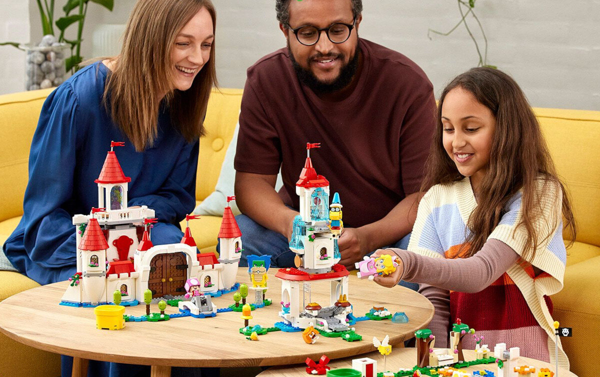 LEGO Super Mario Cat Peach i lodowa wieza — zestaw rozszerzajacy 71407 rozbudowa zestawy startowe