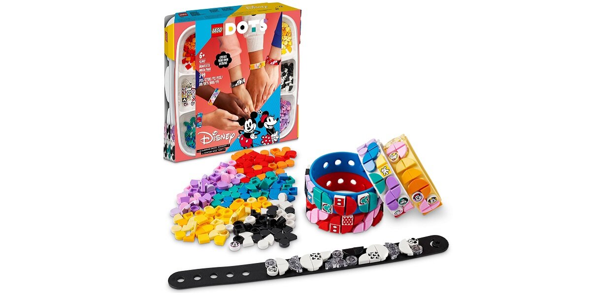 LEGO Dots Miki i przyjaciele - mega zestaw bransoletek 41947 Od lat dla Was