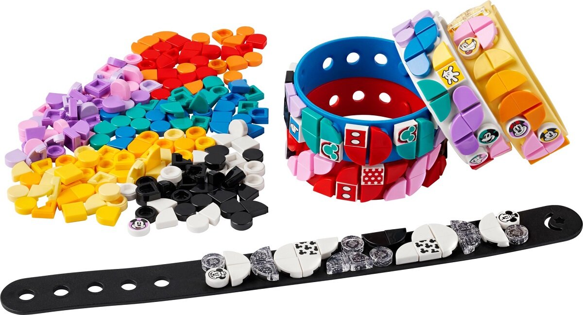 LEGO Dots Miki i przyjaciele - mega zestaw bransoletek 41947 Połącz zestawy