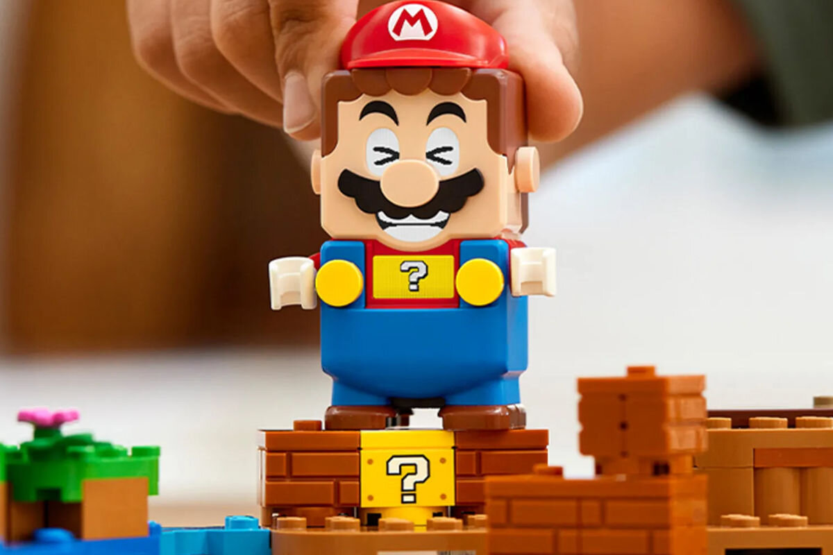 LEGO Super Mario Wielka zła wyspa - zestaw rozszerzający 71412 blok pytajnik nagroda
