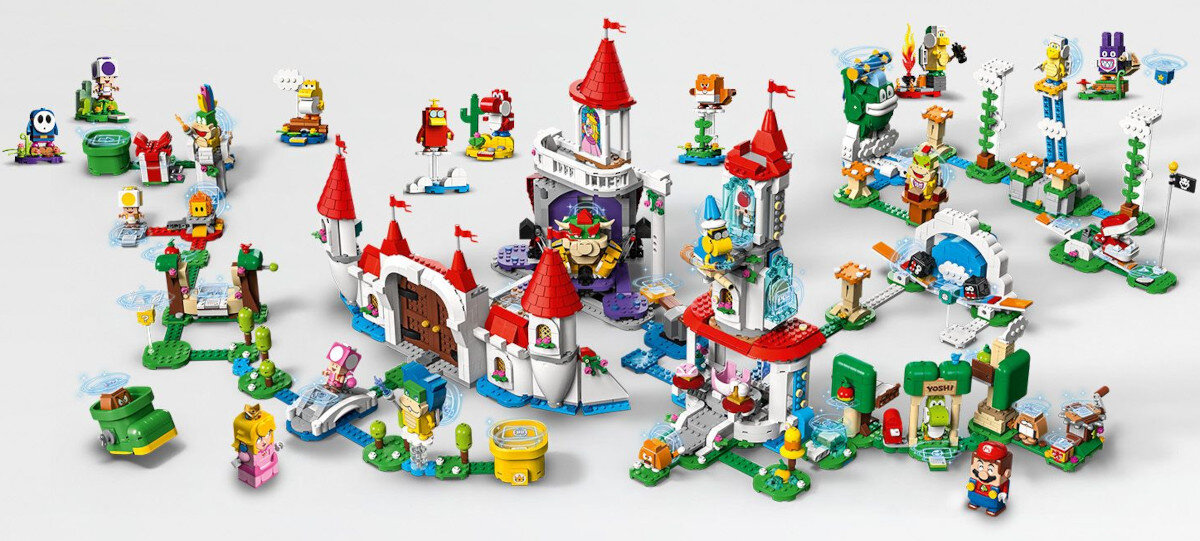 LEGO Super Mario Wielka zła wyspa - zestaw rozszerzający 71412 mozliwosc laczenia