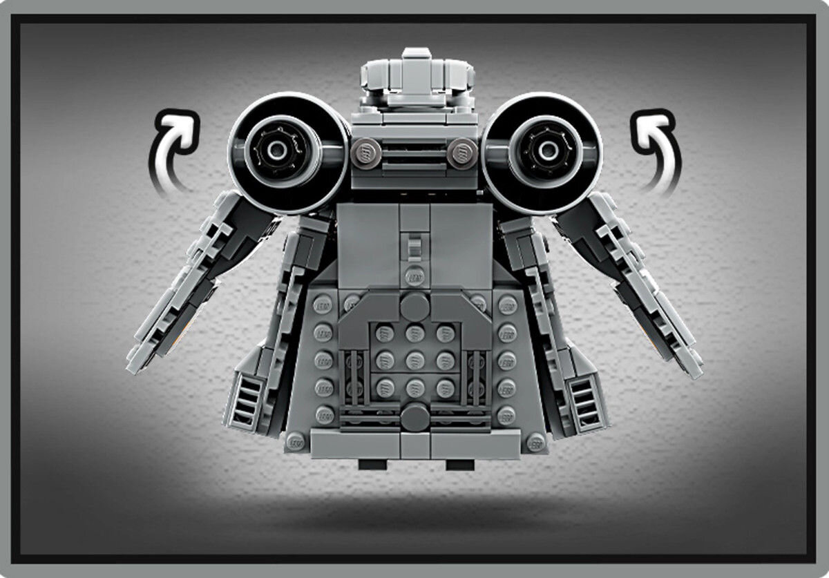 LEGO Star Wars Zasadzka na Ferrix 75338 ruchome elementy