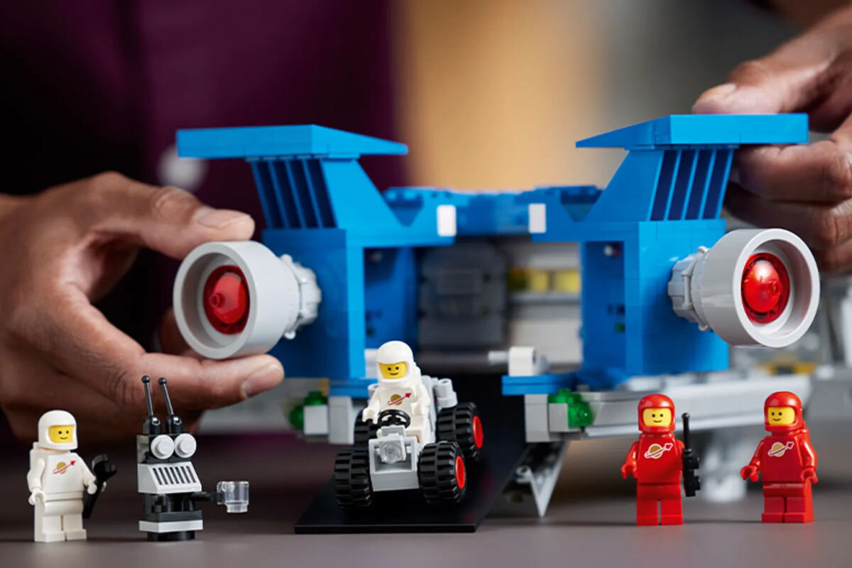 LEGO Icons Galaktyczny odkrywca 10497 lazik wysuwana rampa