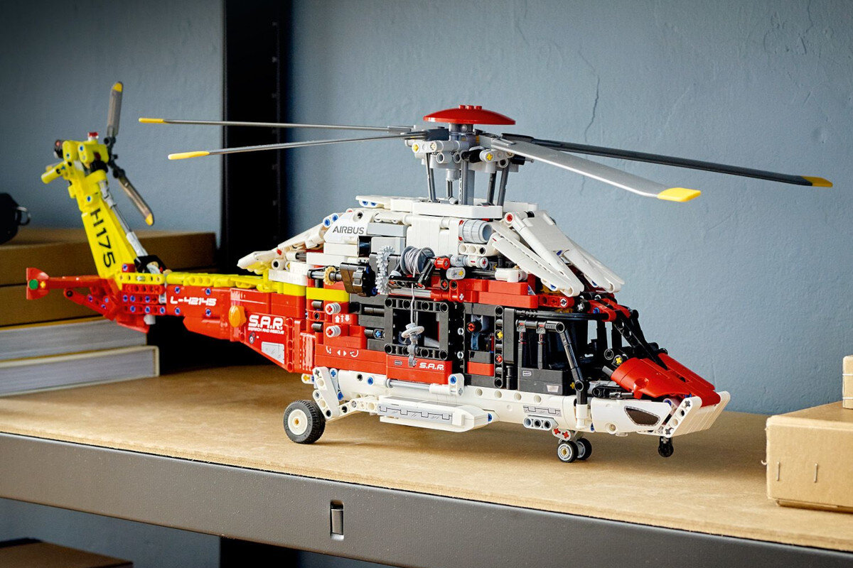 Купить Спасательный вертолет LEGO Technic Airbus H175 42145, цена 7828 ...