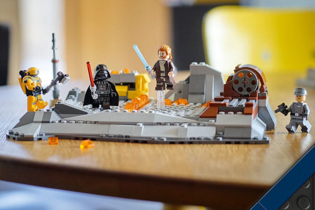 LEGO Star Wars Obi-Wan Kenobi kontra Darth Vader 75334 pomysl na prezent